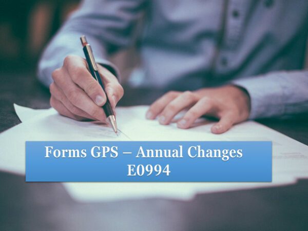 Forms G.P.S (E0989)